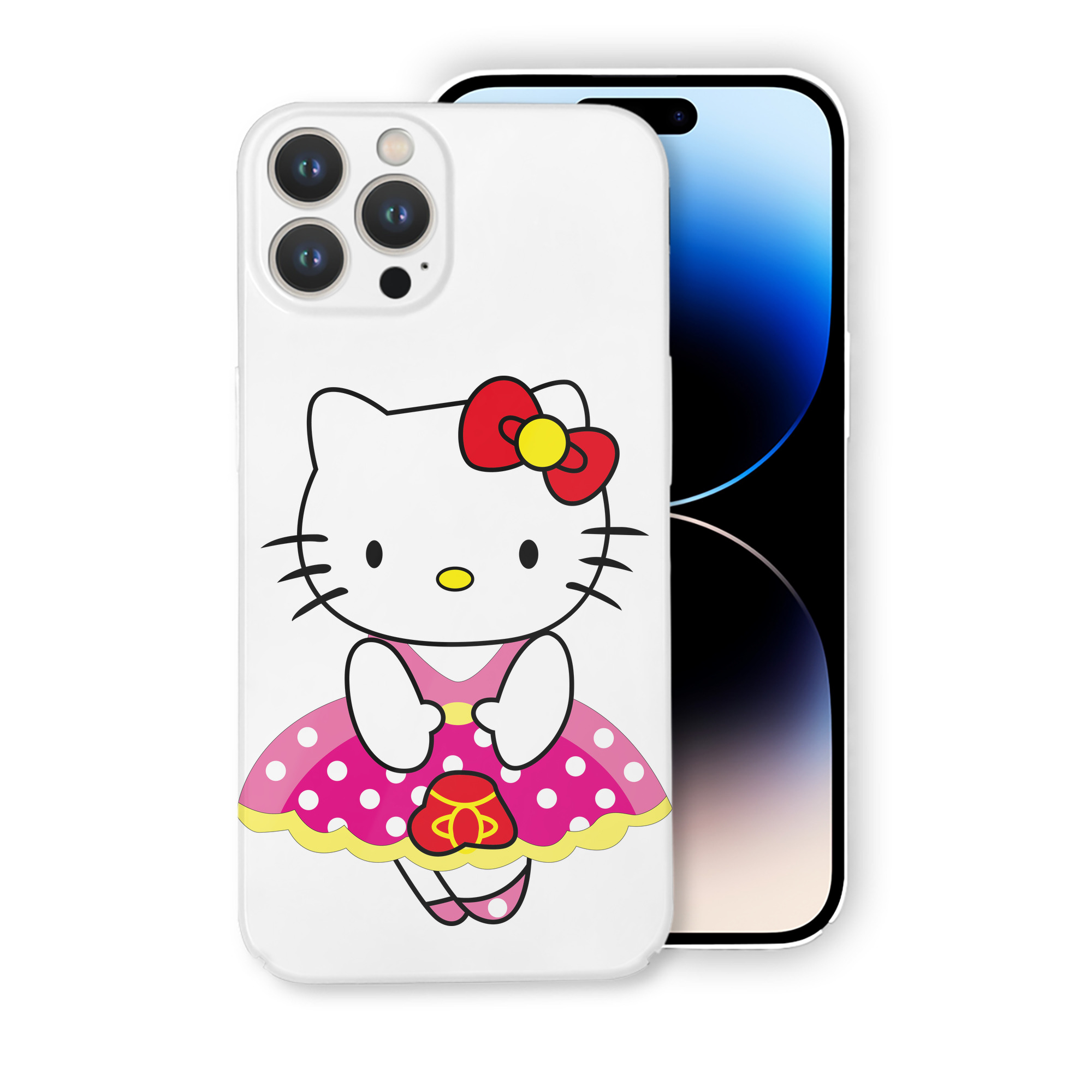 （画像用） Hello Kitty ハローキティ 【iPhone 14シリーズ対応】ハードケース